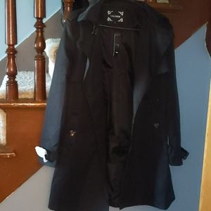 Valuker Women's large peacoat rain jacket